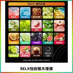 Relx Creator 積木系列 22000puffs 煙彈|只適配RELX積木專屬主機