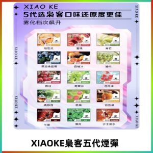 梟客五代煙彈|XIAOKE可替換式電子煙|通用Relx6代|ILIA五代主機